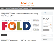 Tablet Screenshot of leonicka.com